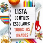 Listas de útiles de 2024-2025