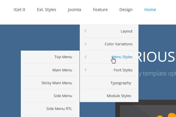 RTL layout support